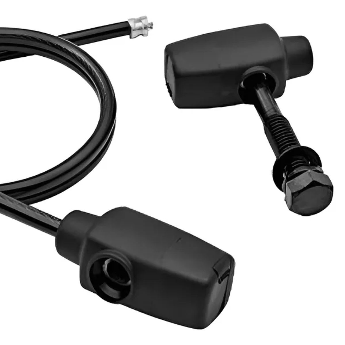 SPORT RACK - CANDADO Y PIOLA DE SEGURIDAD PARA PORTABICICLETA AL CUBO