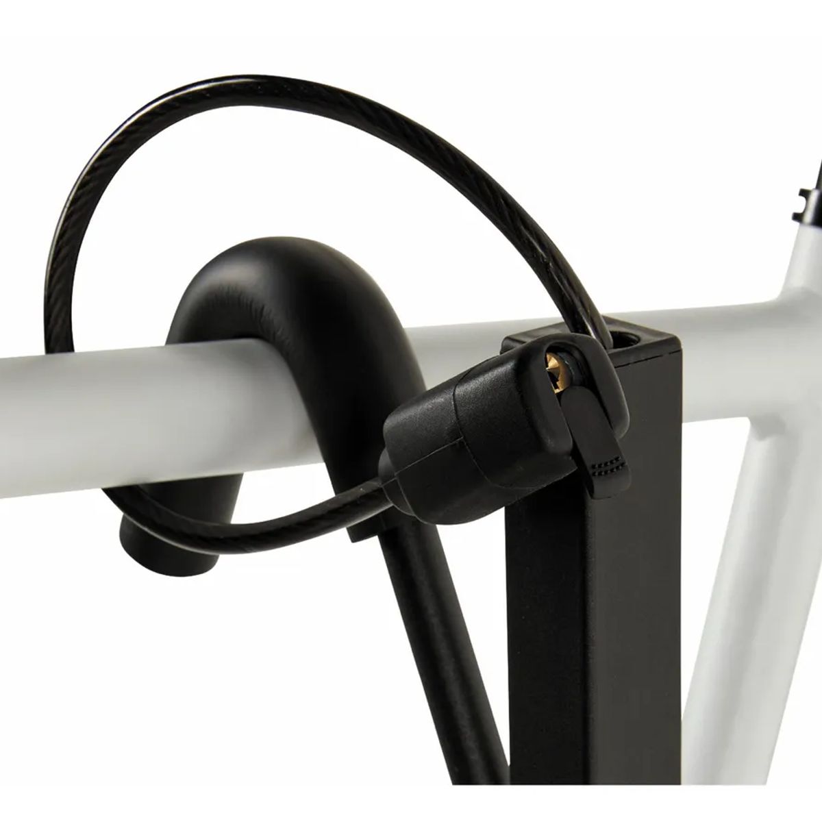 SPORT RACK - CANDADO Y PIOLA DE SEGURIDAD PARA PORTABICICLETA AL CUBO