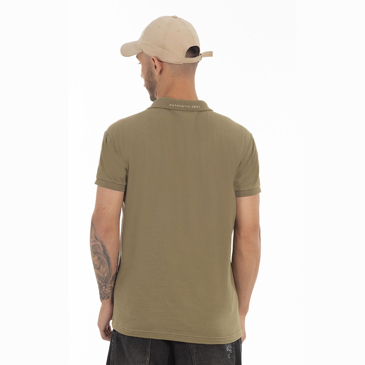 GANGSTER - Polera Polo  Civic Verde Gangster