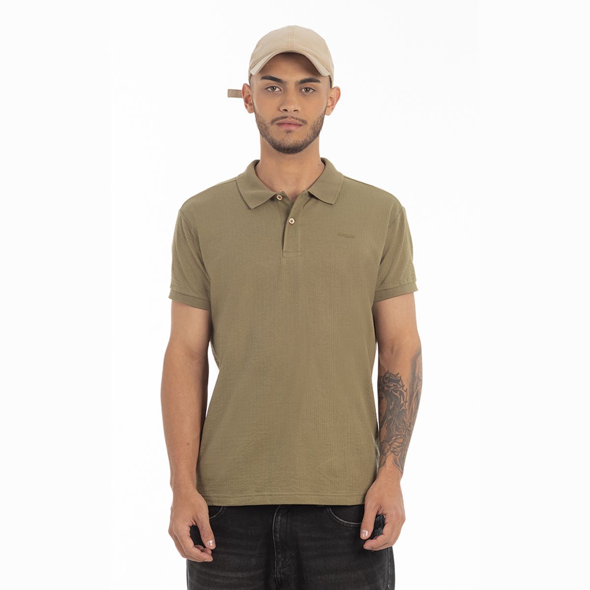 GANGSTER - Polera Polo  Civic Verde Gangster