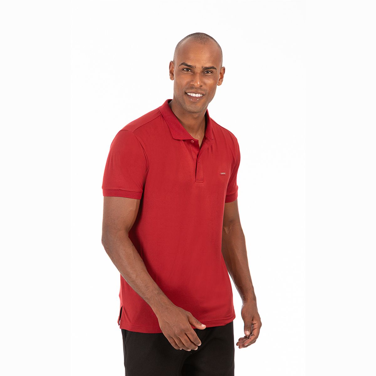 GANGSTER - Polera Polo Cicero Rojo Gangster