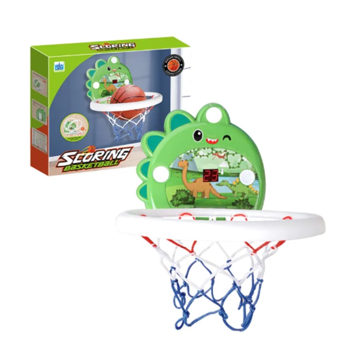 GENERICO - Juguete Mini Aro De Básquet Dinosaurio Con Balón