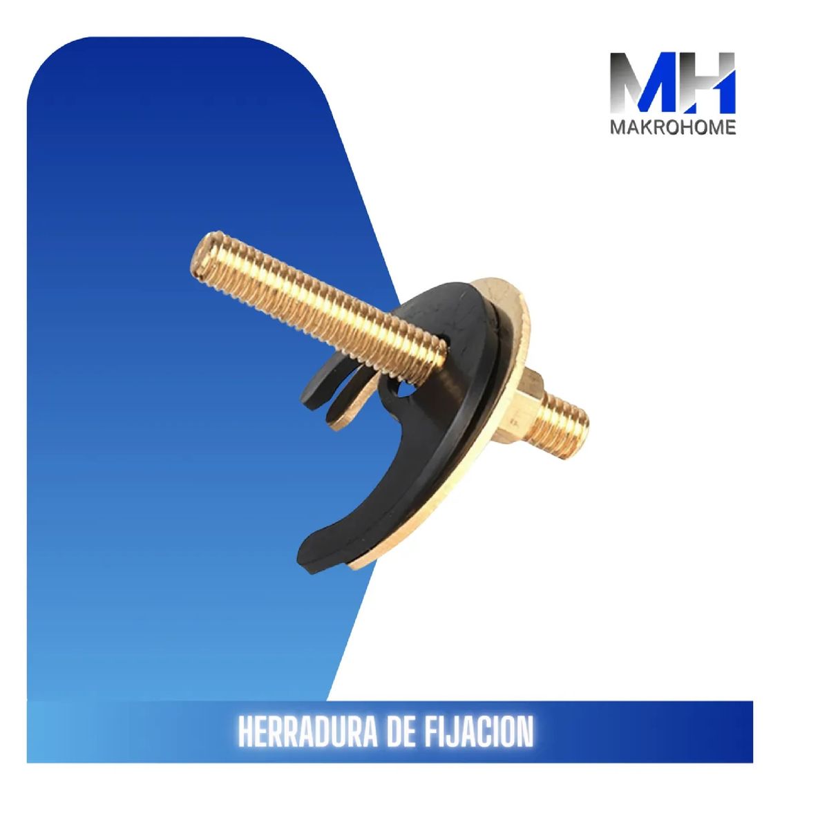 GENERICO - Kit Fijacion Monoblock O Monomando 1 Perno Anclaje Griferia