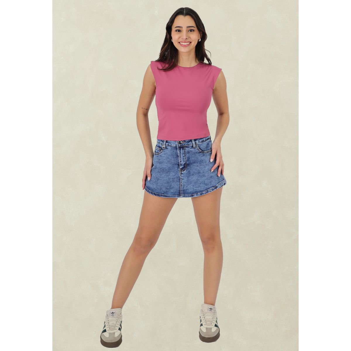 TENTATION - Short Mini Azul Tentation