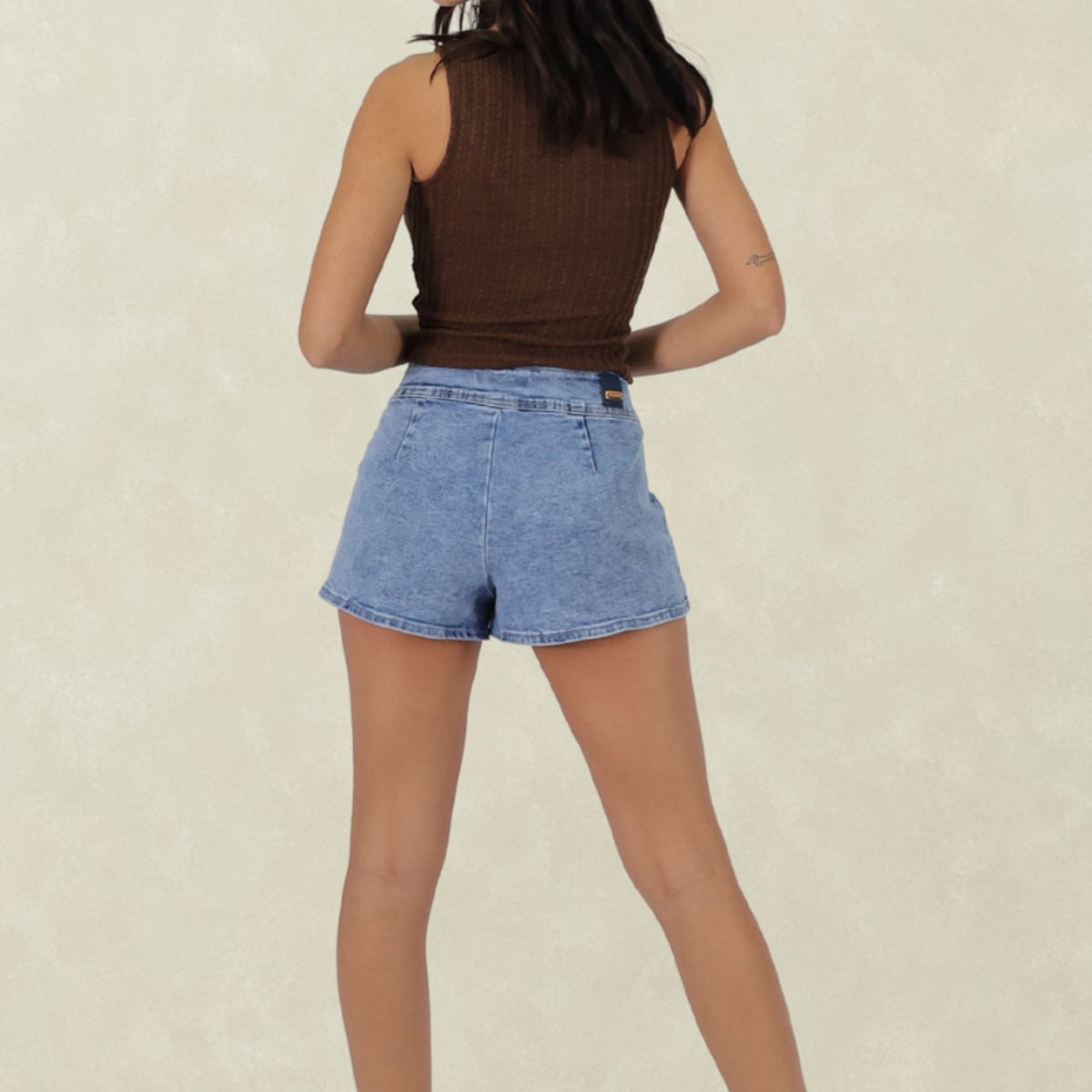 TENTATION - Mini Short Azul Tentation