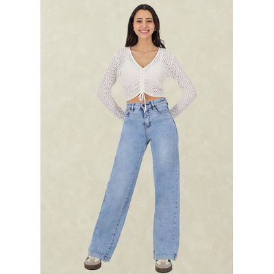 Imagen 1 del producto Wide Leg TA Push Up Celeste