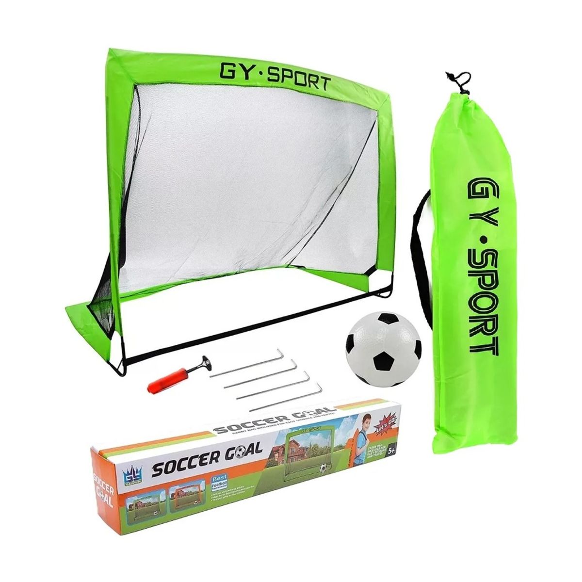GENERICO - Arco De Futbol Infantil Juego Autoarmable