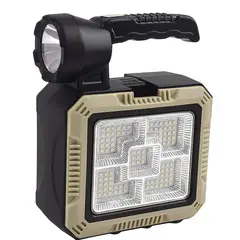 GENERICO - Linterna LED Solar Recargable con Herramientas Integradas