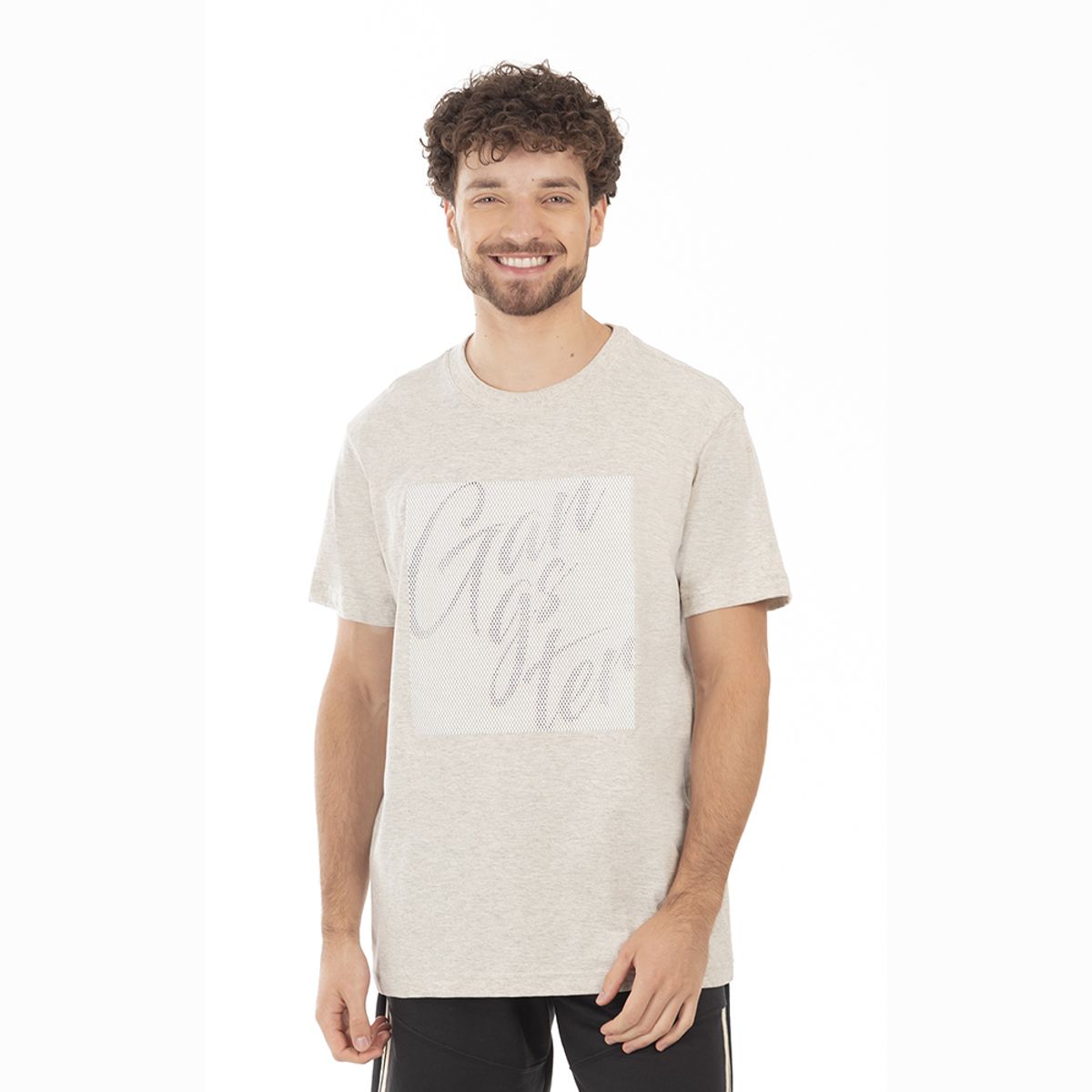 GANGSTER - Polera Mc Basica West 4 Gris Gangster