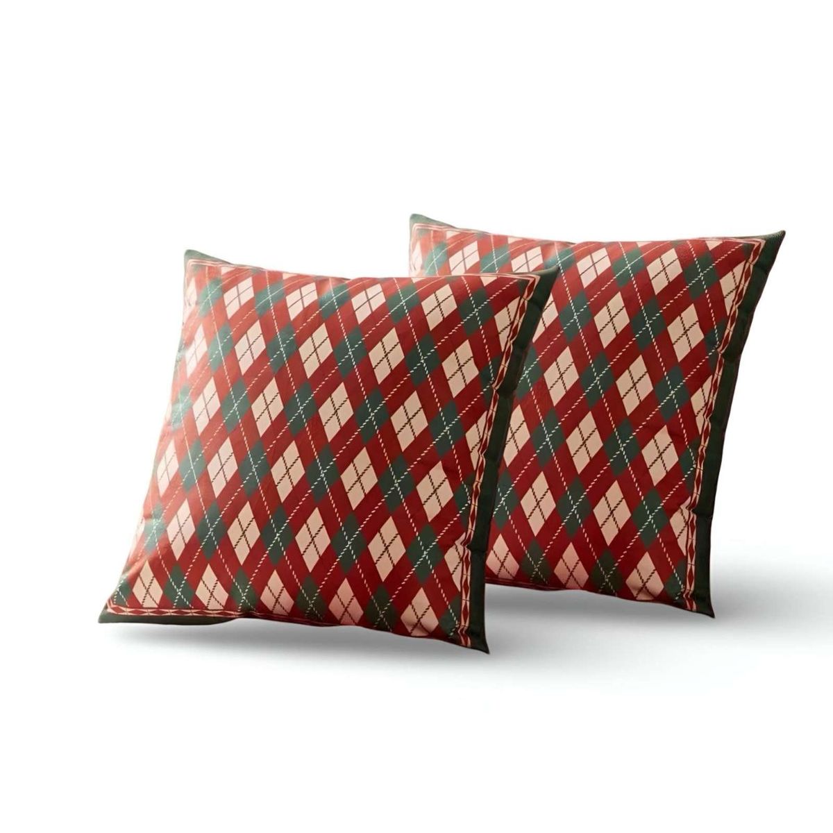 GENERICO - Set de 2 fundas de cojines con relleno04