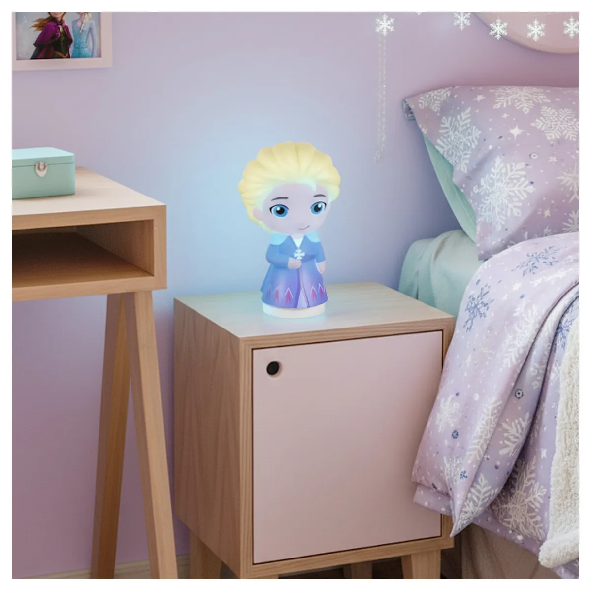 VAIS - Lámpara de Mesa USB Frozen