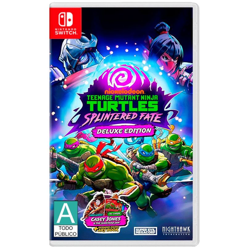 NINTENDO - TMNT: Splintered Fate Deluxe Edition Switch - SniperCL