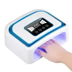 NOVYSTOR - Lámpara Uñas UV/LED 120W Inalámbrica Profesional Belleza