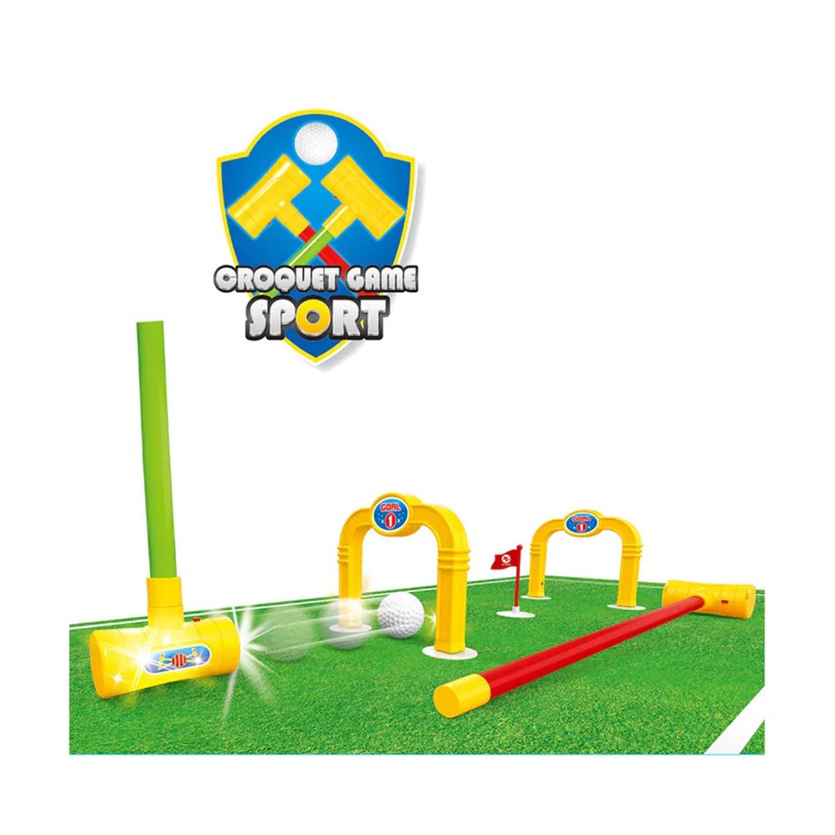 GENERICO - Juego Deportivo Infantil De Croquet Para Niños Con Sonidos