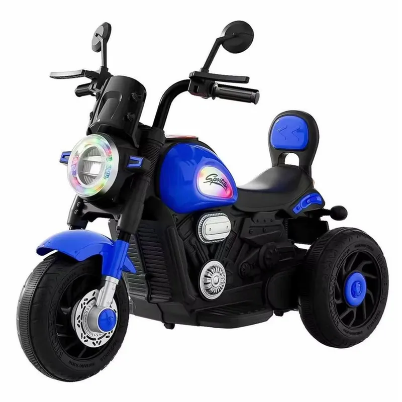 AUCKLAND OUTDOOR - Auto Electrico Moto Juguete Infantil A bateria 518 Azul