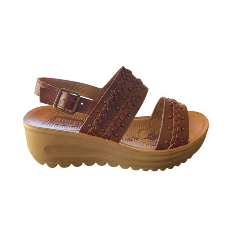 HERIEL - Sandalia Café Baja Mujer