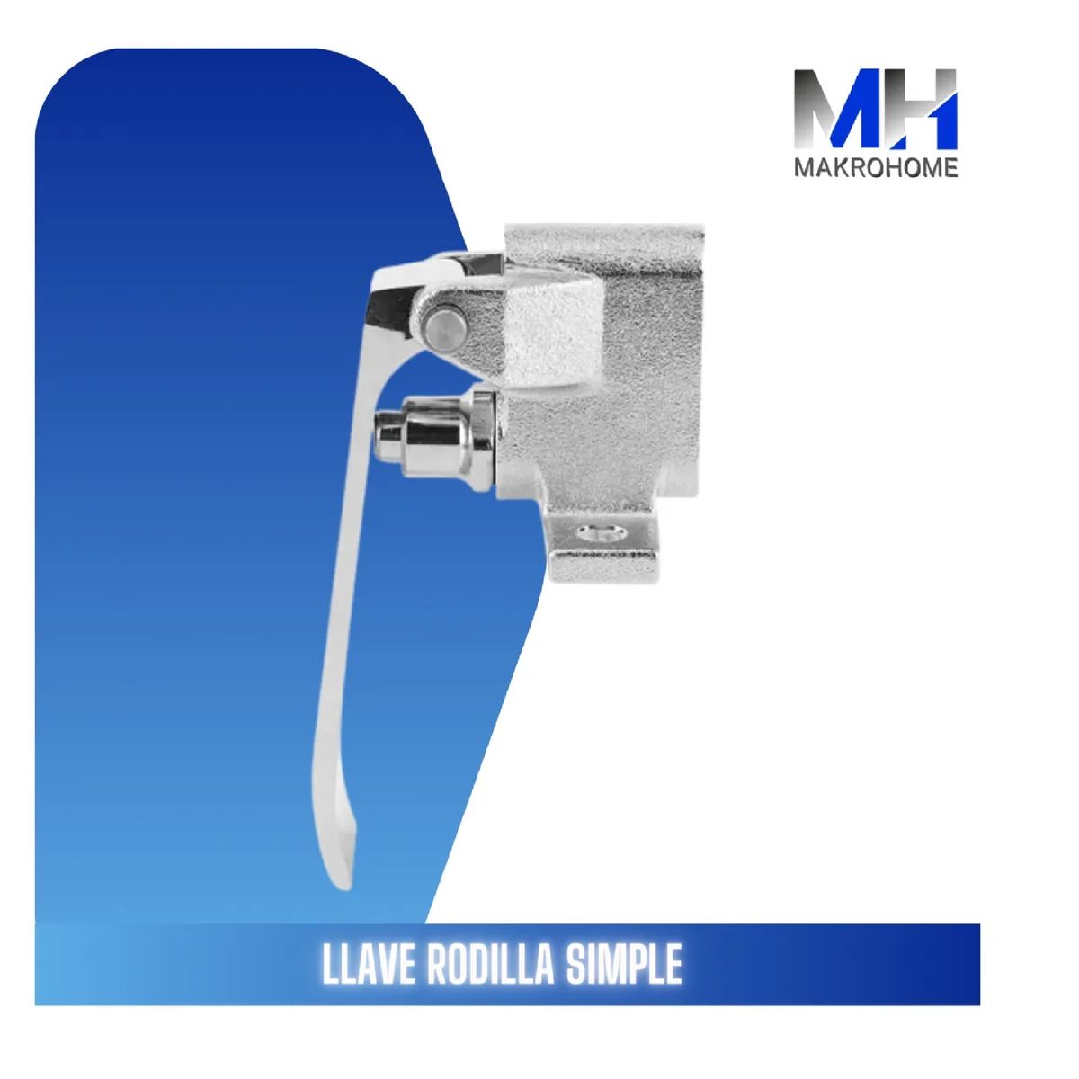 GENERICO - Llave Valvula Rodilla Simple Accionamiento Automatico