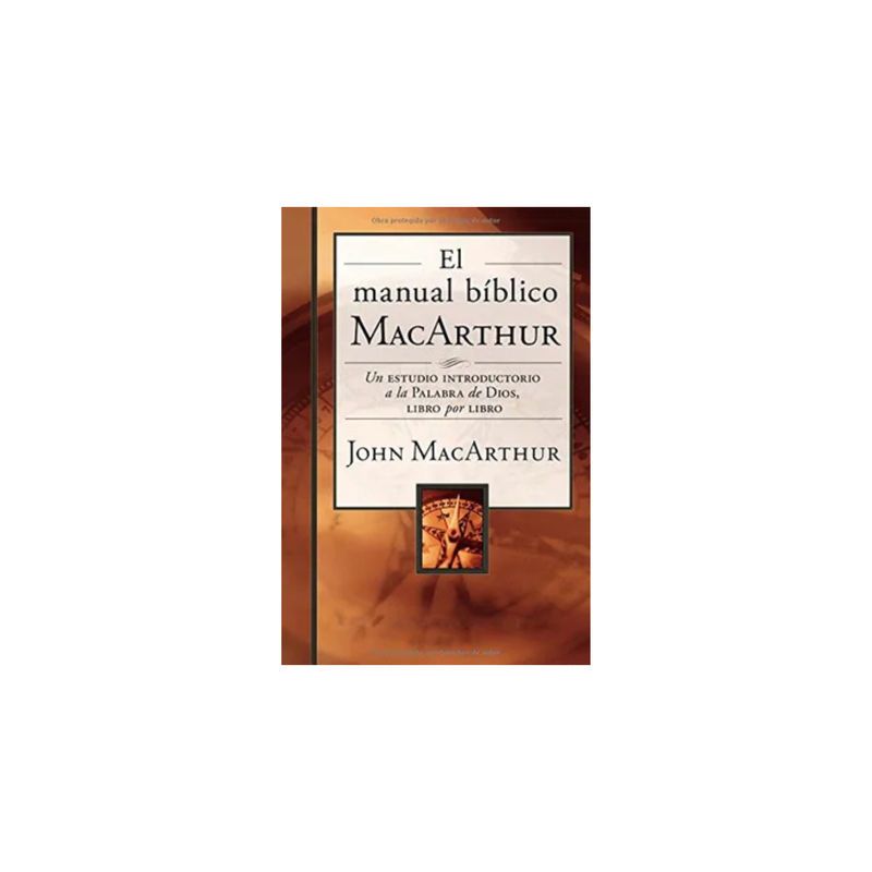 GENERICO - Libro El Manual Biblico MacArthur