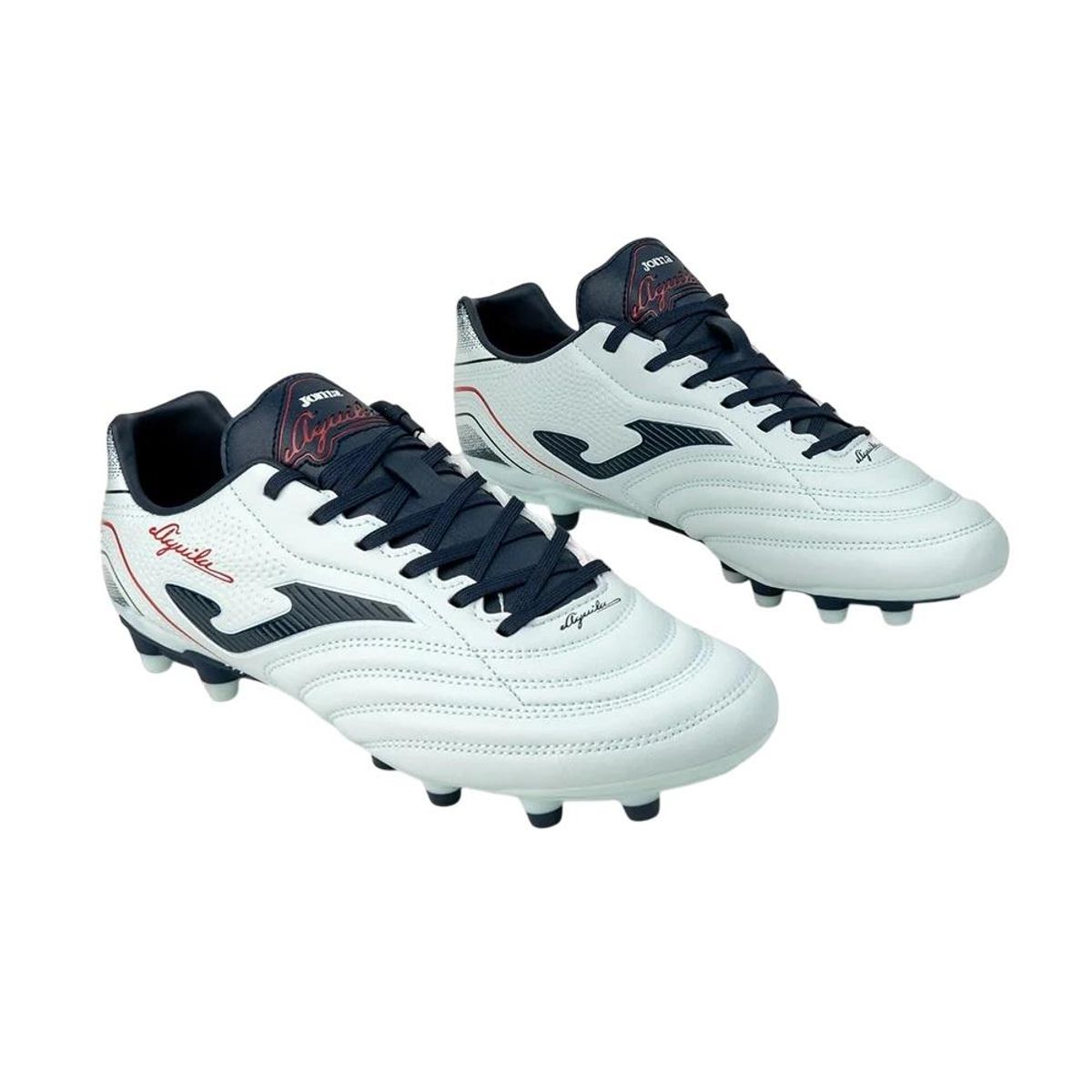 JOMA - Zapatilla Fútbol FG Hombre Aguila Blanco Marino