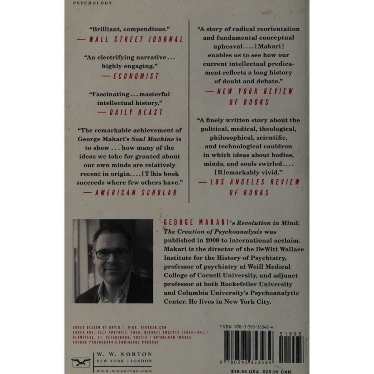 GENERICO - Libro Soul Machine "The Invention of the Modern Mind"