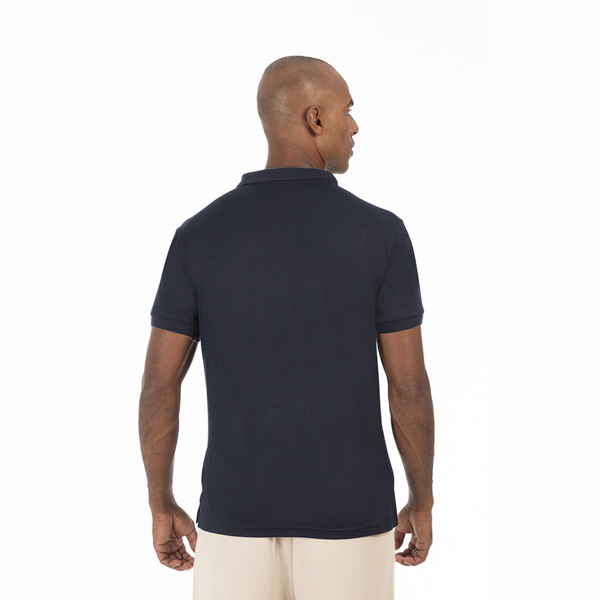 GANGSTER - Polera Polo Morgan Azul Gangster