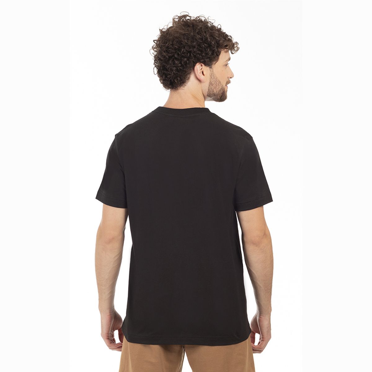 GANGSTER - Polera Mc Basica Canal Negro Gangster