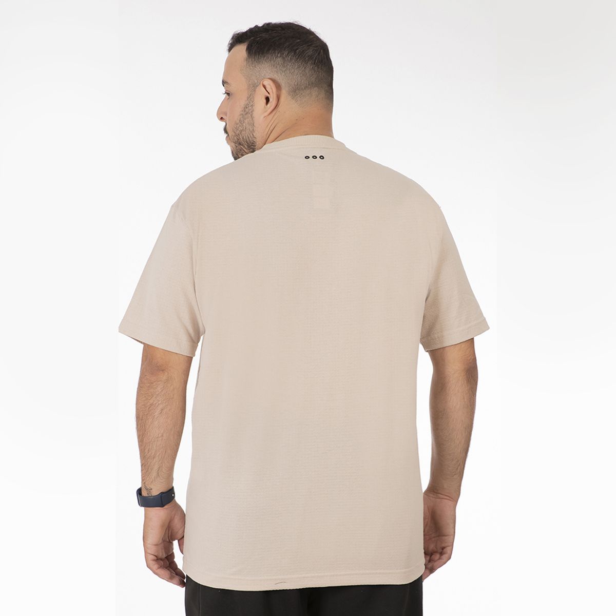 GANGSTER - Plus Polera MC Textura Kendall Beige Gangster
