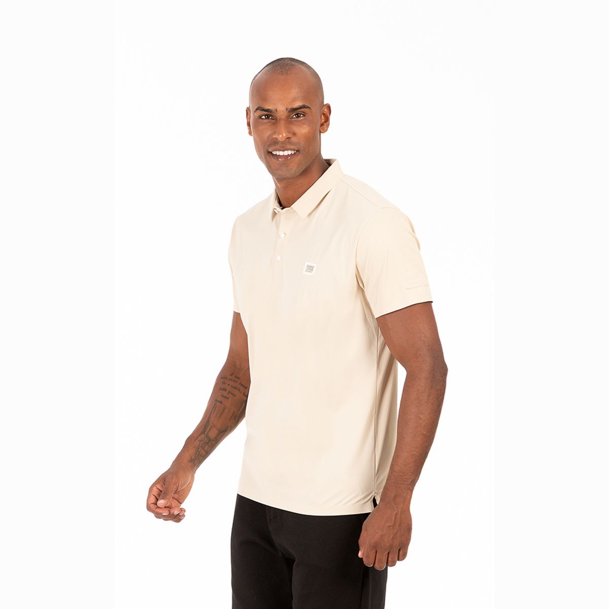 GANGSTER - Polera Polo Poliamida Seneca Arena Gangster