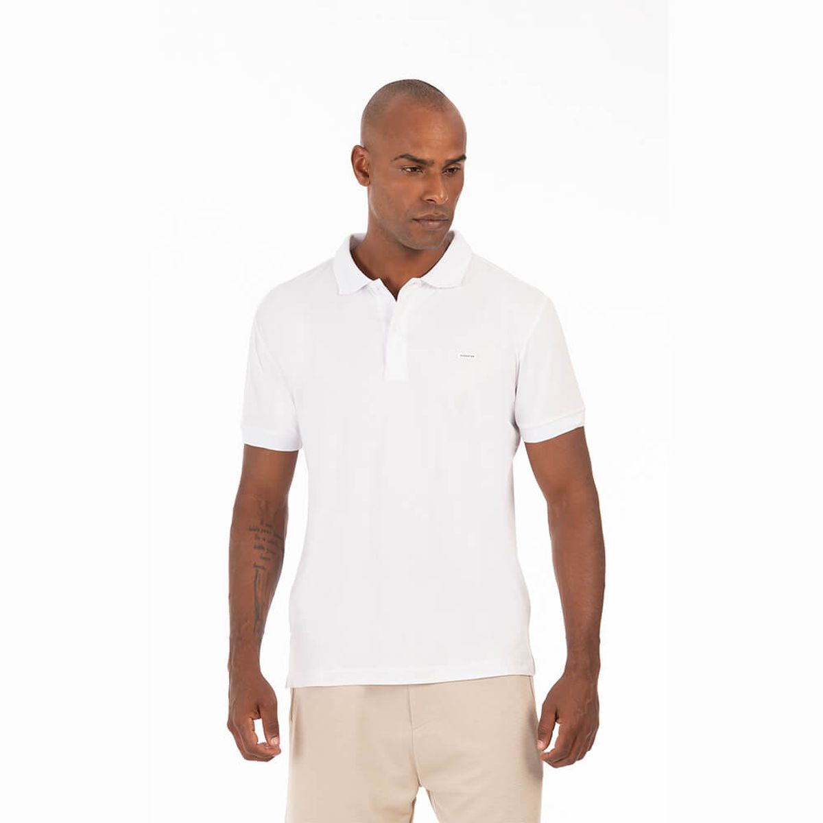 GANGSTER - Polera Polo Jeff Blanco Gangster