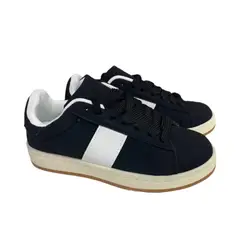 HERIEL - Zapatilla Negra Baja Mujer