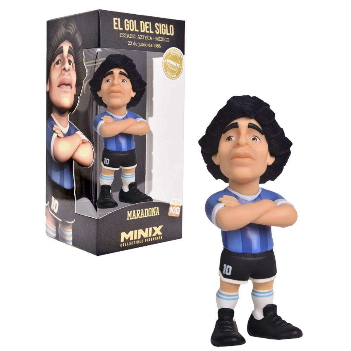 GENERICO - MINIX 17447 FIGURINE 12CM MARADONA SPECIAL EDITION