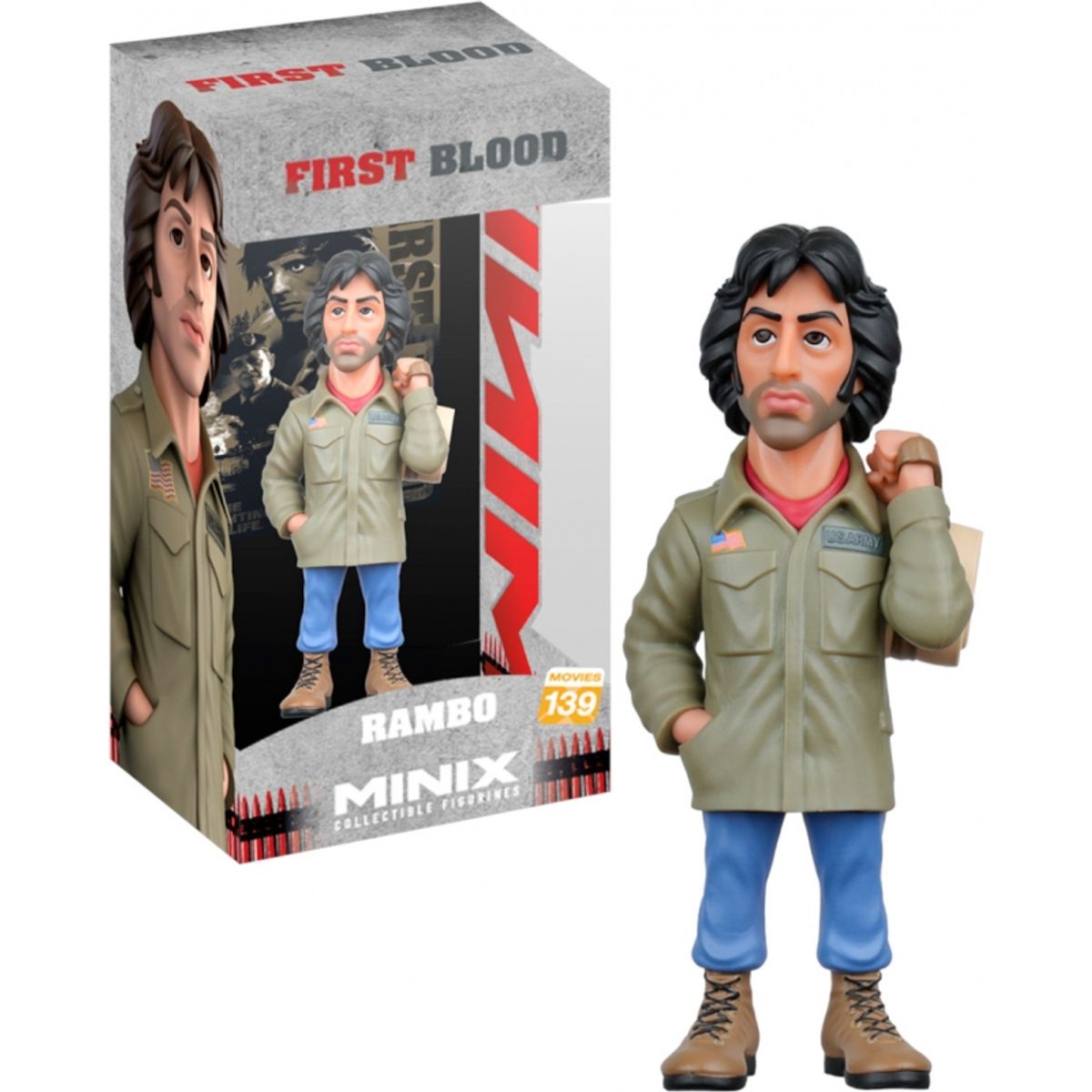 GENERICO - MINIX 18864 MINIX FIGURINE 12CM RAMBO FIRST BLOOD PART 1