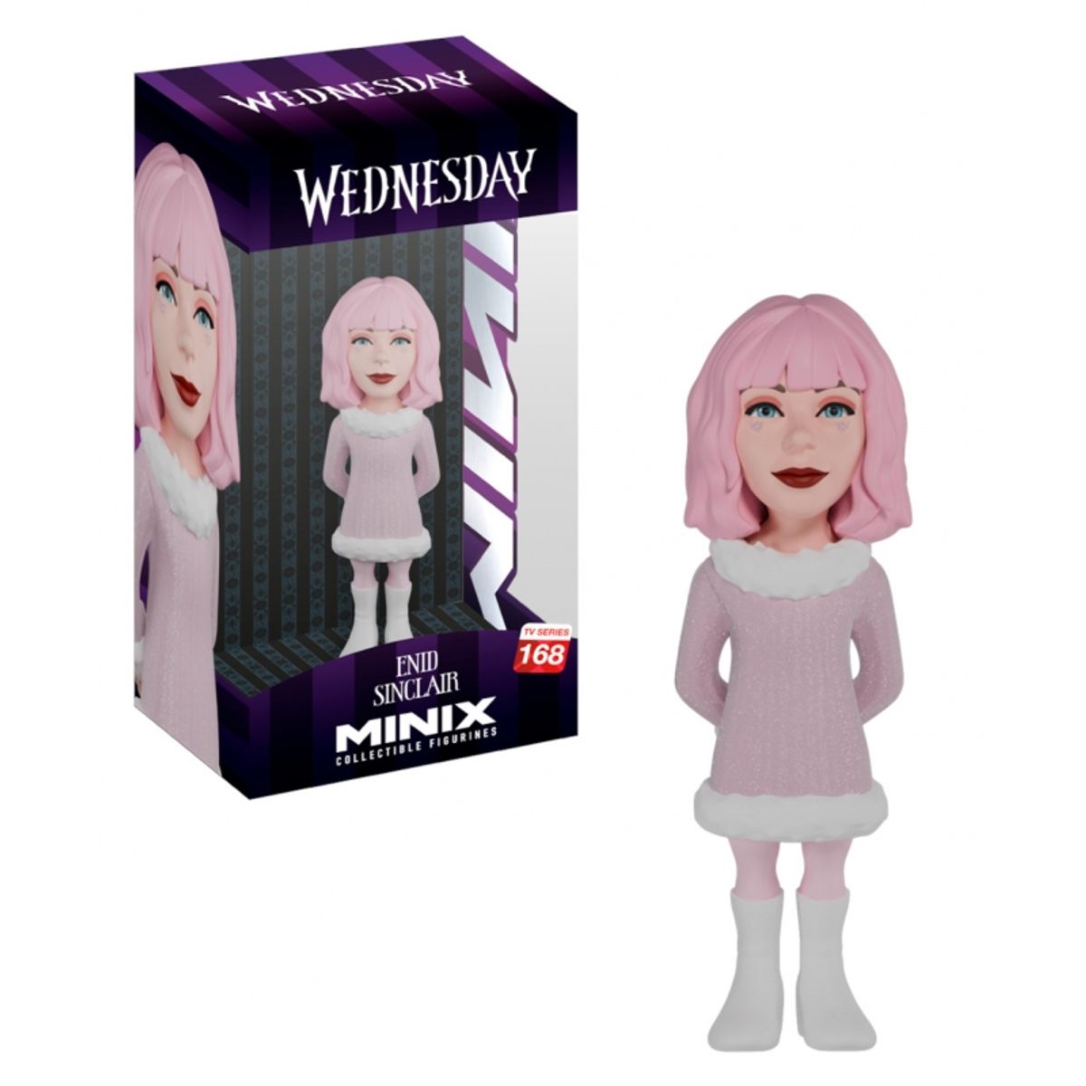 GENERICO - MINIX 20812 MINIX FIGURINE 12CM WEDNESDAY ENID BALL DRESS