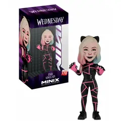 GENERICO - MINIX 20836 MINIX FIGURINE 12CM WEDNESDAY ENIT CAT SUIT