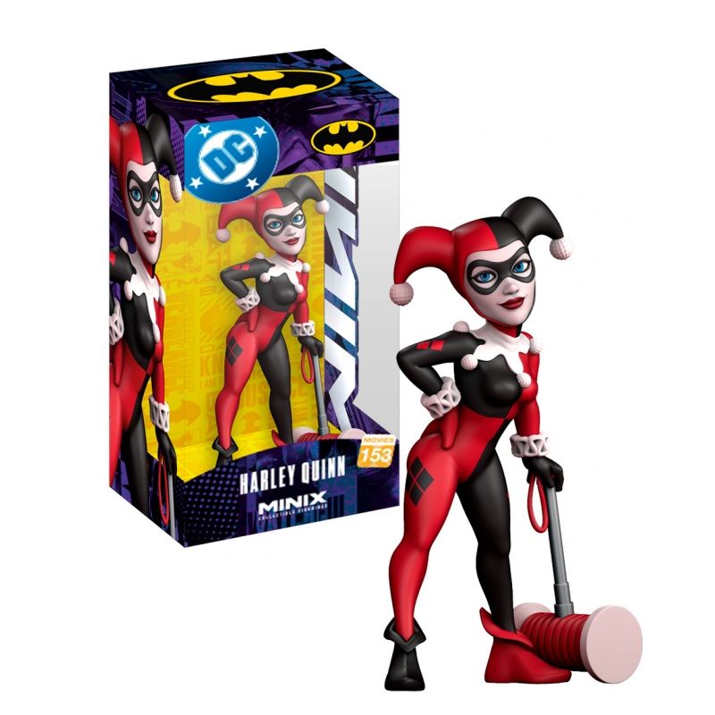 GENERICO - MINIX 20751 FIGURINE 12CM DC HARLEY QUINN WITH HAMMER NEW