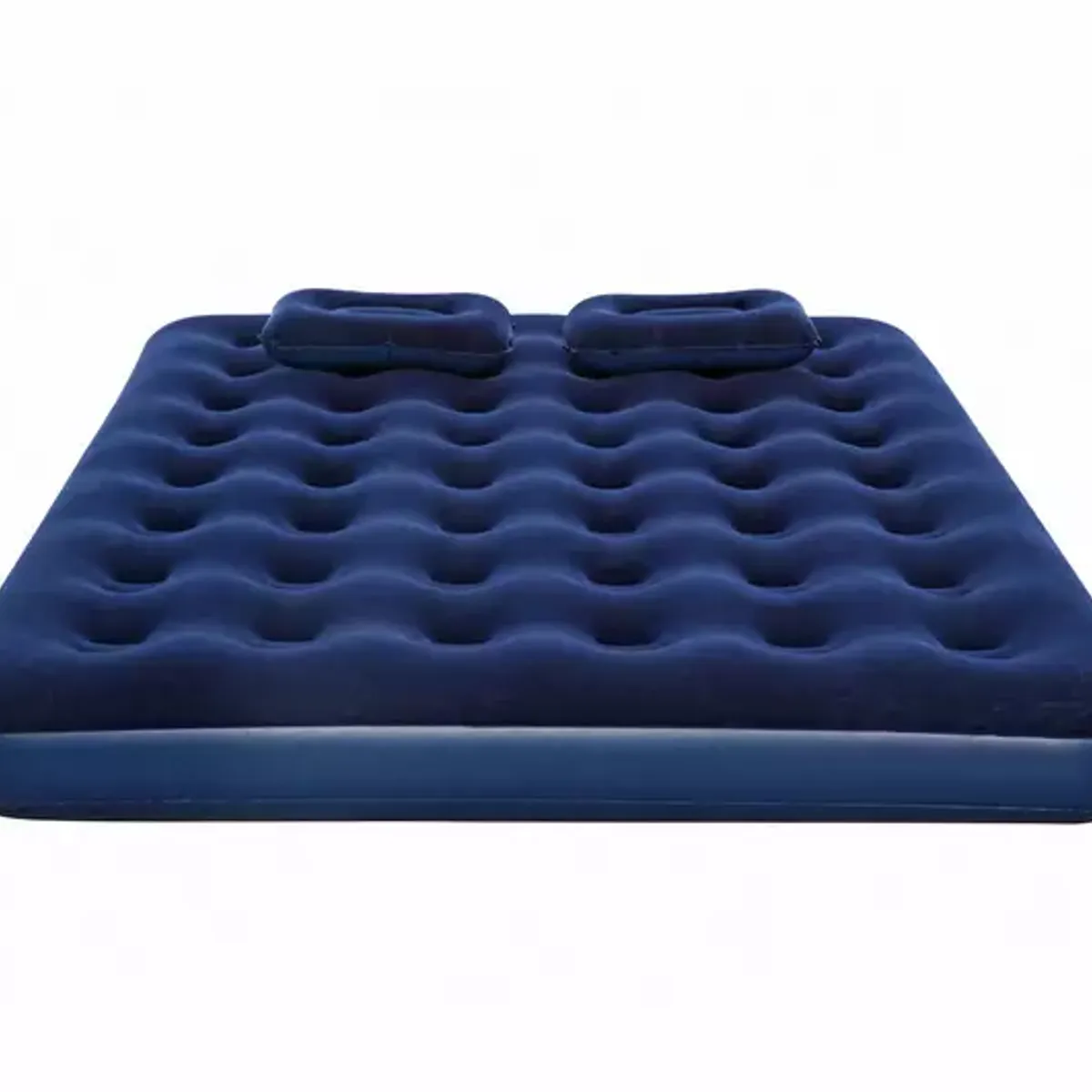 BESTWAY - Colchón Cama Inflable 2 Plazas + 2 Almohadas + Inflador Bestway