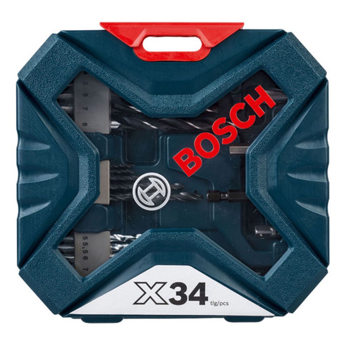 GENERICO - Maletin X-line Bosch 34 Unidades Brocas Y Puntas