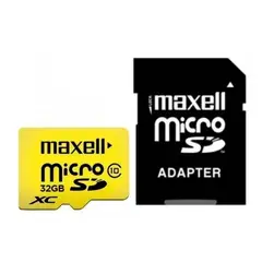 MAXELL - Tarjeta microSDHC MCSD-32CL10 32 GB