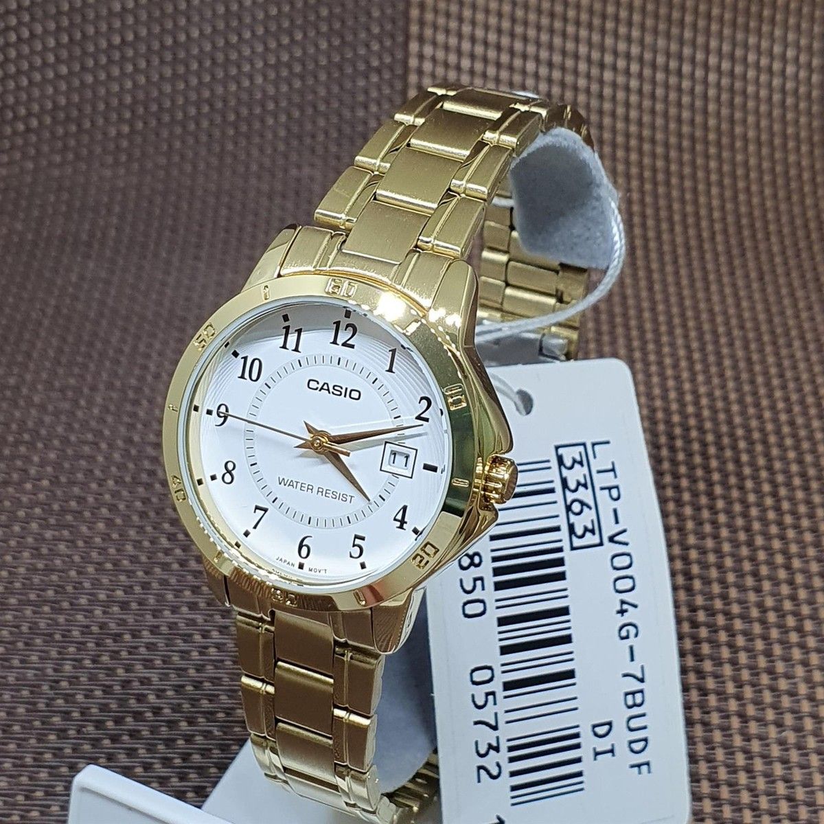 CASIO - RELOJ CASIO LTPV004G-7B MUJER ANALOGO METAL DORADO