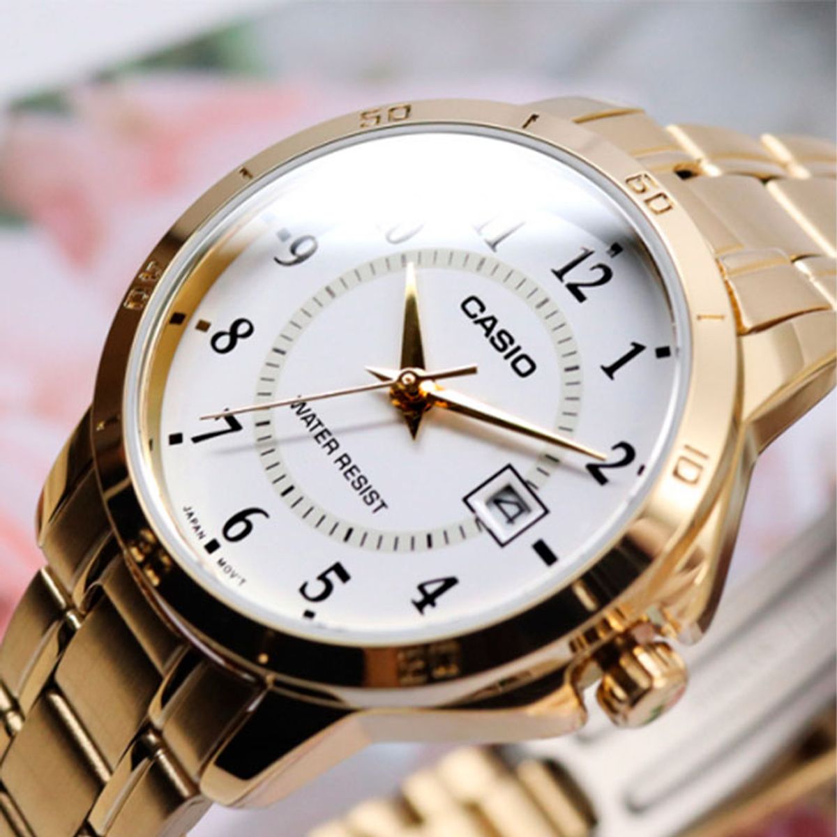 CASIO - RELOJ CASIO LTPV004G-7B MUJER ANALOGO METAL DORADO
