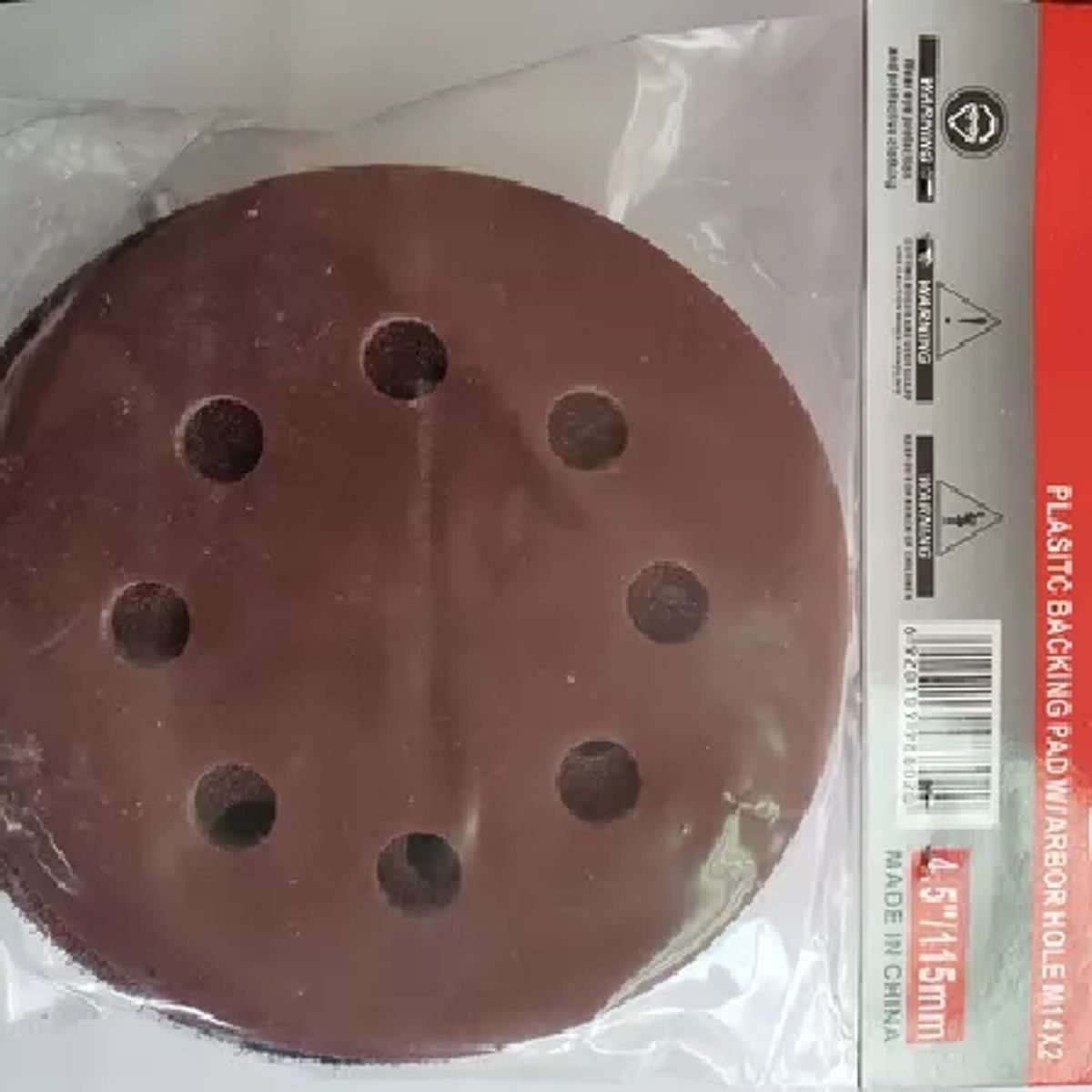 GENERICO - Disco velcro 4 12 para esmeril y taladro