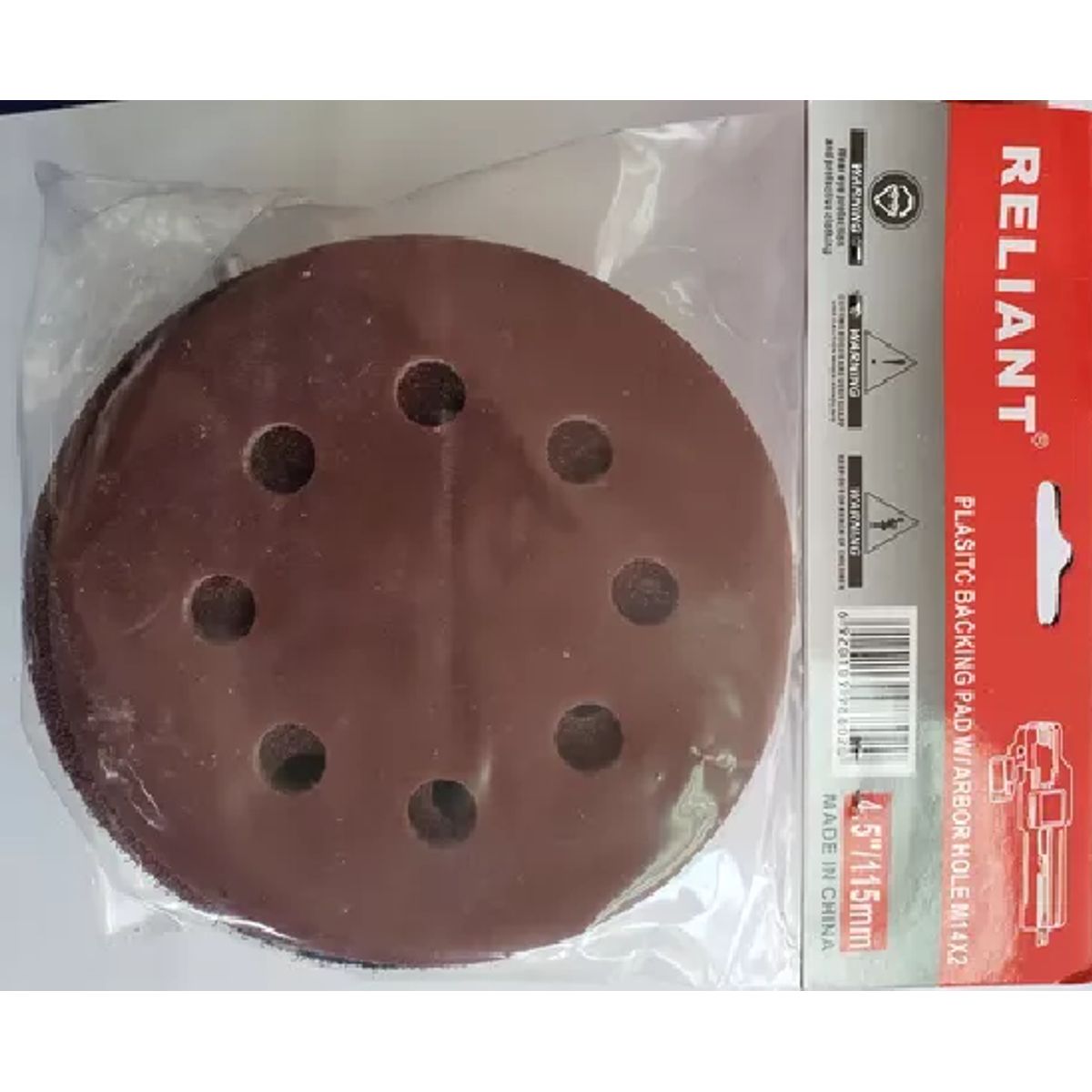 GENERICO - Disco velcro 4 12 para esmeril y taladro