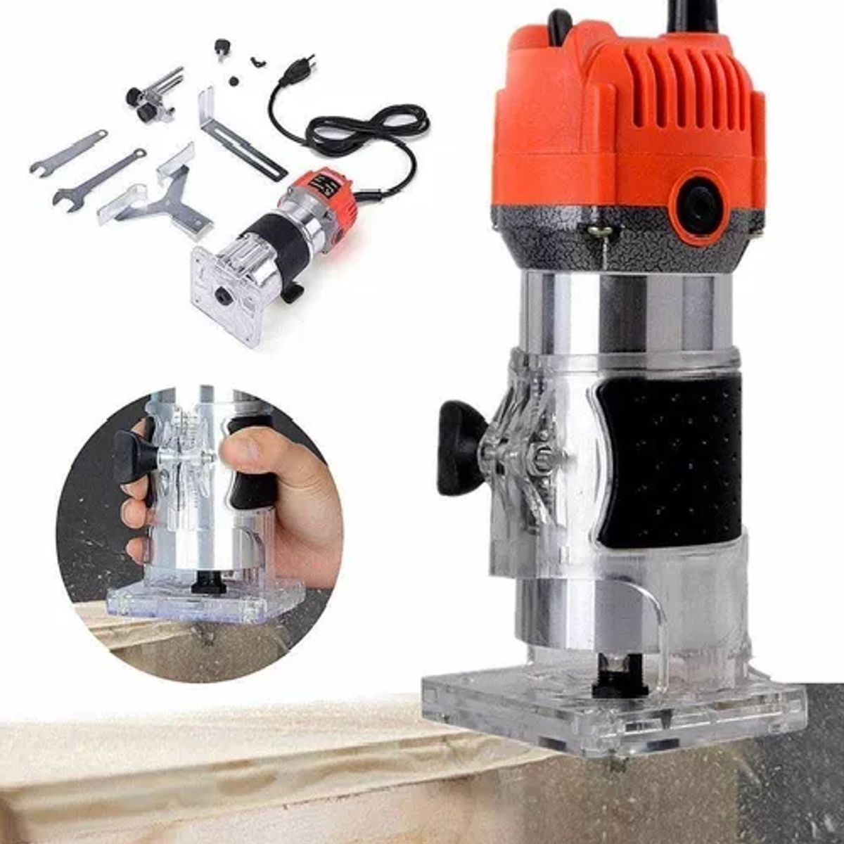 GENERICO - Fresadora router Tupi 30000rpm toma 14