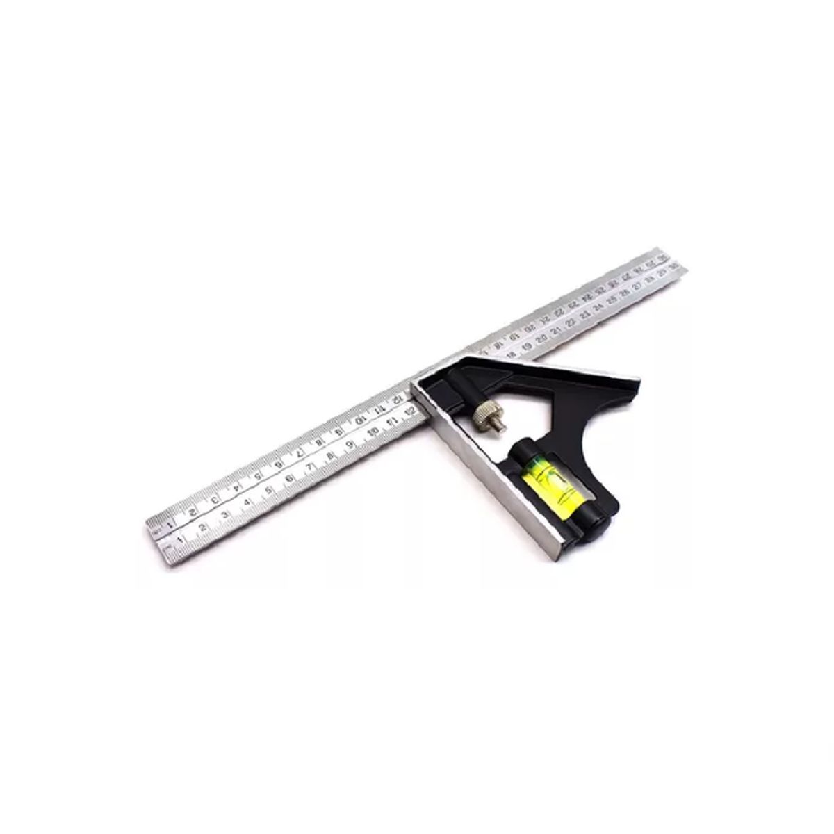 GENERICO - Escuadra 30cm ajustable con nivel Kamasa KM-495