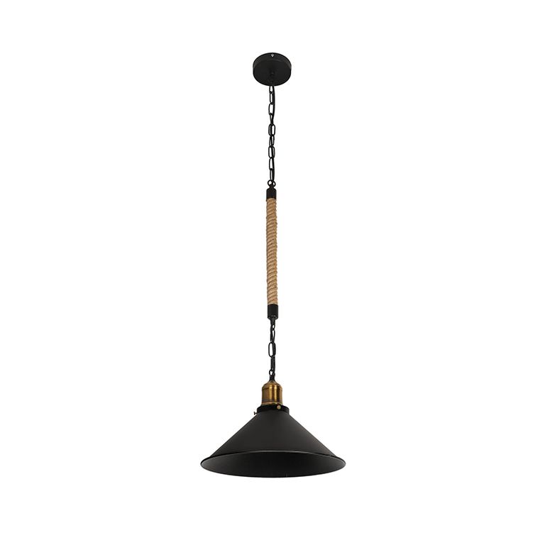 LAMPARA COLGANTE CANAMO PORTA E27 DISENO VINTAGE