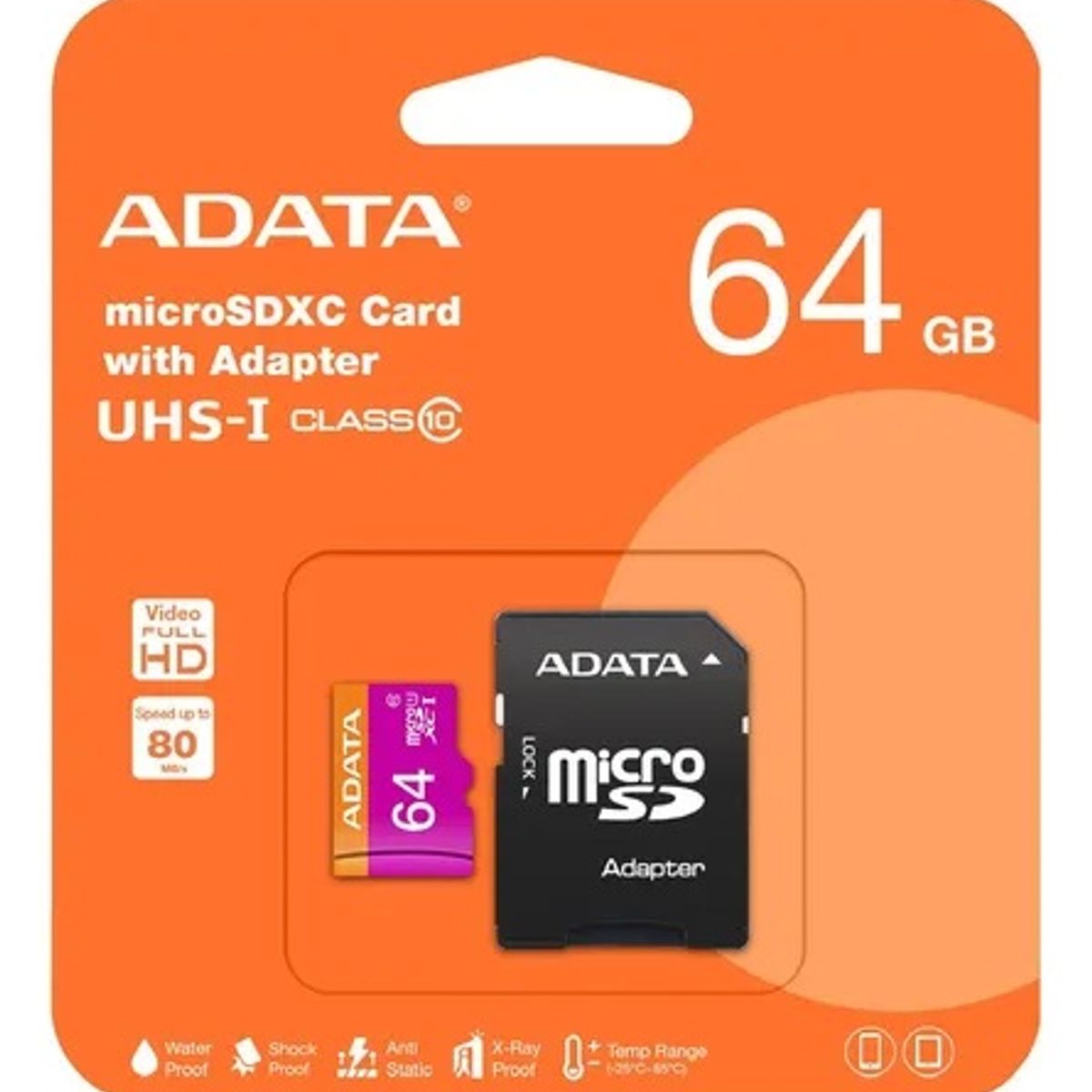 ADATA - MicroSDXC ADATA 64 GB UHS-I Clase 10