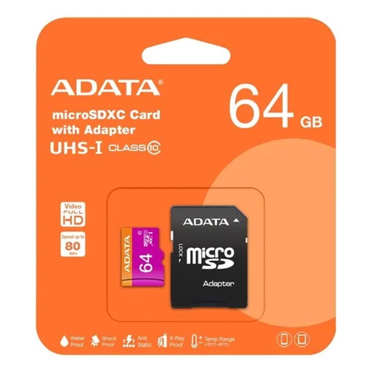ADATA - MicroSDXC ADATA 64 GB UHS-I Clase 10