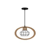 LAMPARA COLGANTE ESTILO RUSTICO PORTA E27