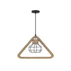 WANT - LAMPARA COLGANTE ESTILO RUSTICO PORTA E27