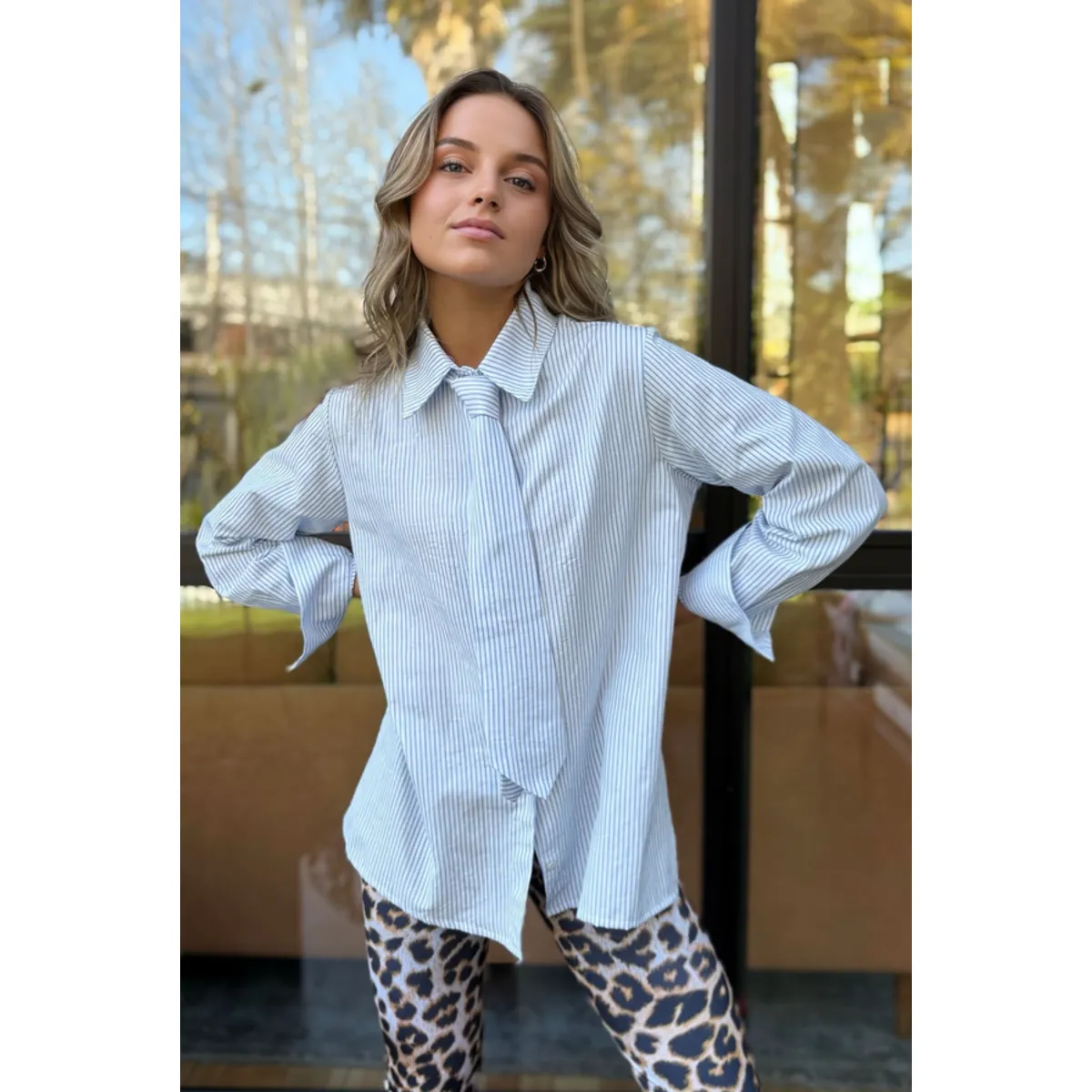 BLANCA SOFIA - Blusa Ravello Sky Blue